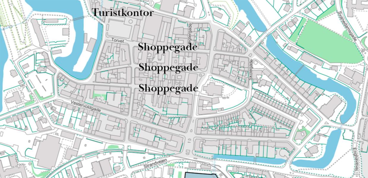Nyborg Fyn Danmark Kort